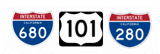 Close to major freeways 680, 280, and 101
